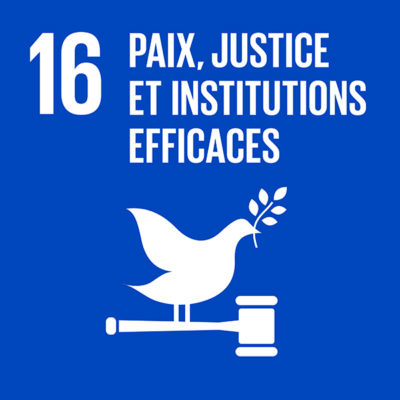 16 - Paix, justice et institutions efficaces