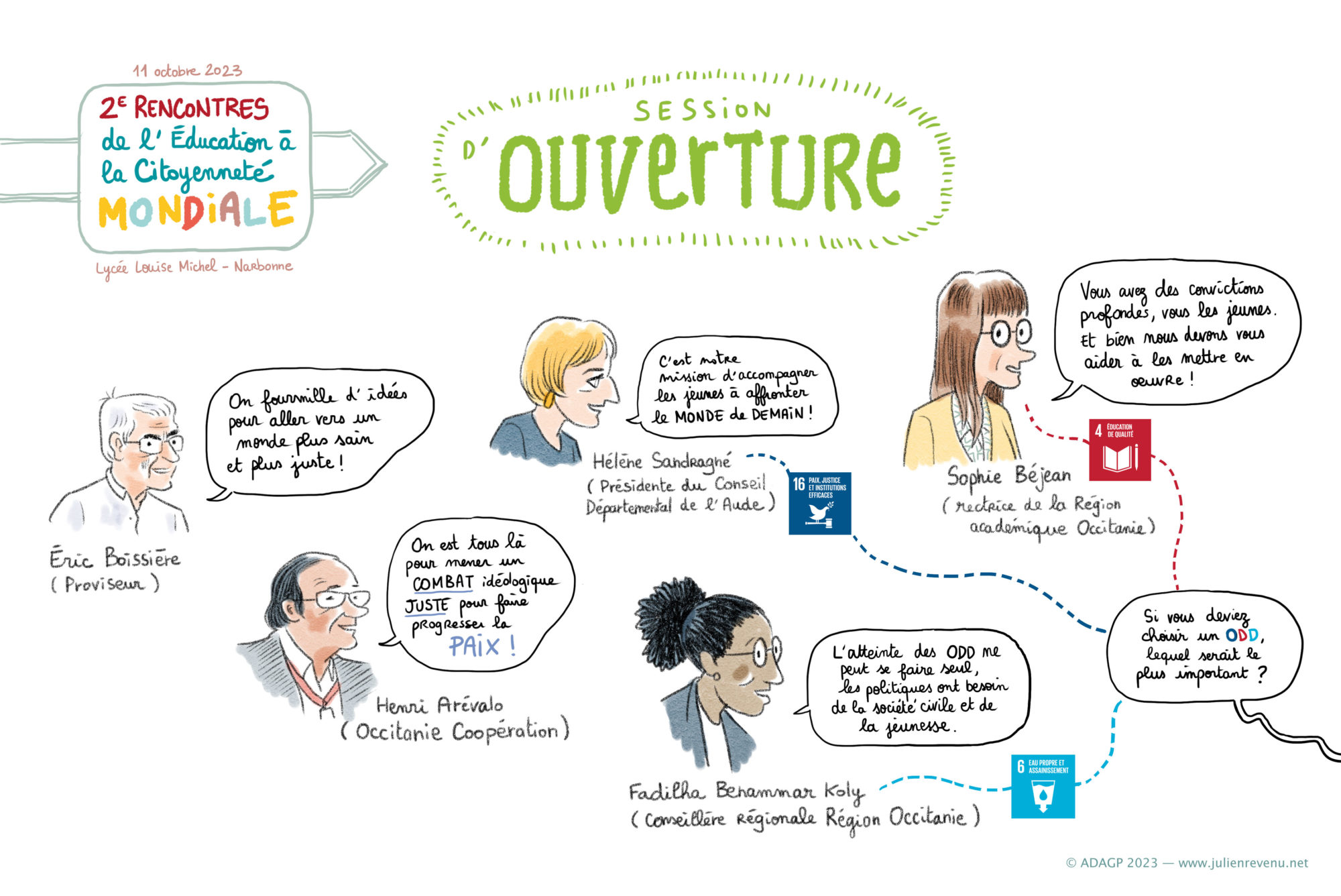 Retour sur les 2e Rencontres de l'Éducation à la citoyenneté mondiale ...