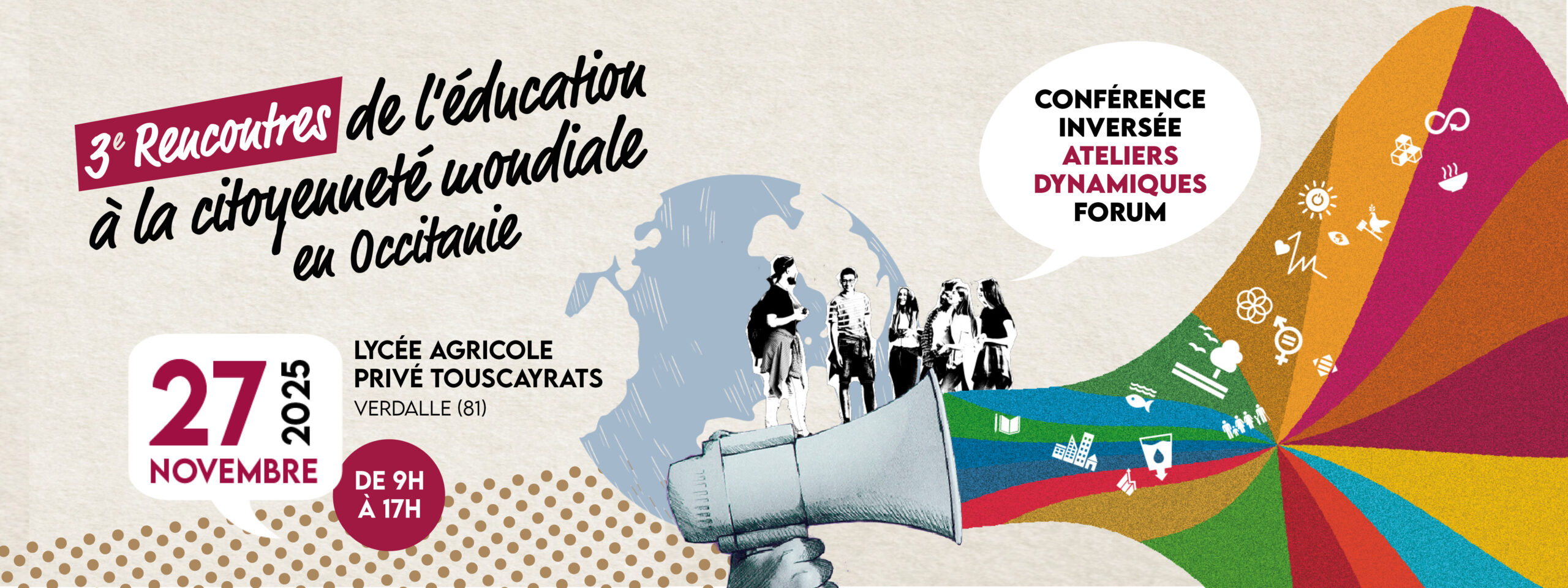 3e rencontres de l’éducation à la citoyenneté mondiale en Occitanie