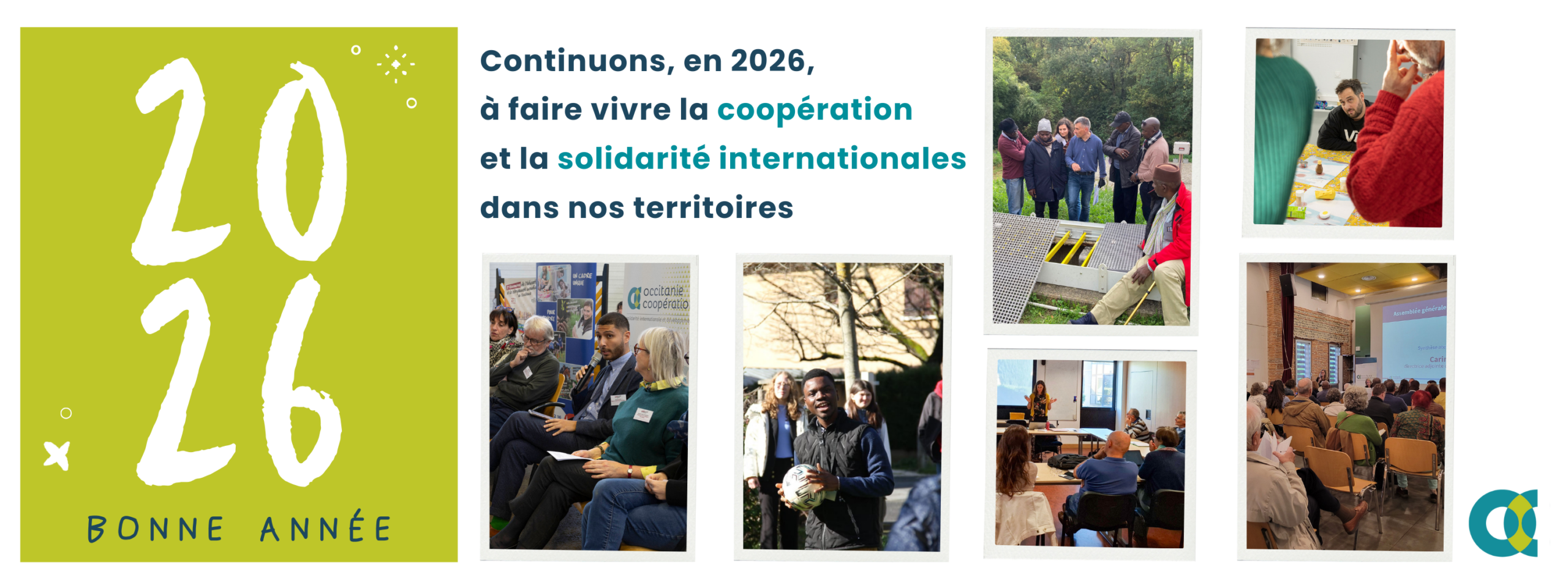 Occitanie Coopération vous souhaite une bonne année 2025 !